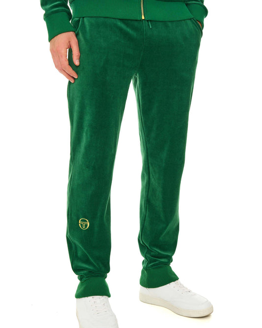 Sergio Tacchini Sergio Tacchini Classic Velour Track Pants Green