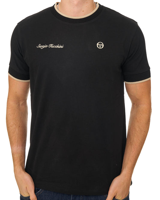 Sergio Tacchini Sergio Tacchini Conte T Shirt Black