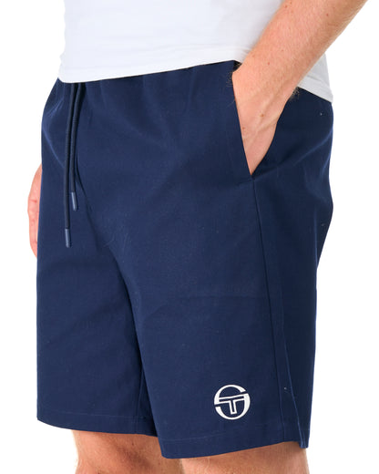 Sergio Tacchini Drawstring Chino Shorts Navy