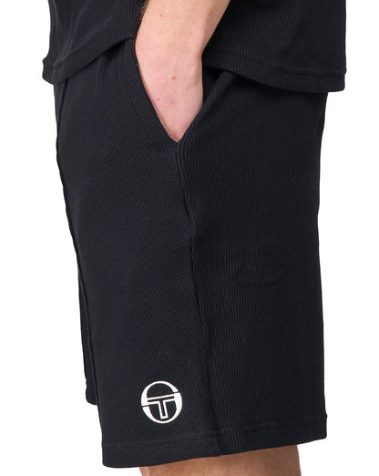 Sergio Tacchini Court Shorts Schwarz