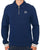 Sergio Tacchini Court Zip Polo Sweat Navy Blue