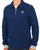 Sergio Tacchini Court Zip Polo Sweat Navy Blue