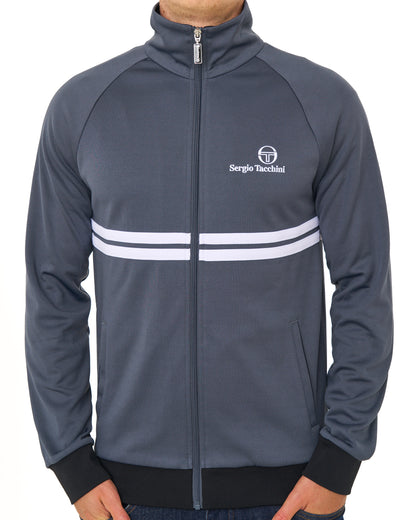 Sergio Tacchini Dallas Track Top Dark Grey