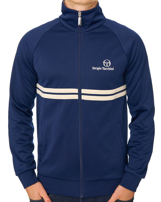 Sergio Tacchini Sergio Tacchini Dallas Track Top Navy Blue/Light Sand