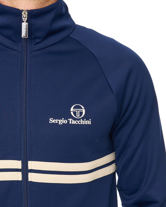 Sergio Tacchini Sergio Tacchini Dallas Track Top Navy Blue/Light Sand