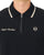Sergio Tacchini Davide Zip Polo Shirt Black