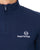 Sergio Tacchini 1/4-Reißverschluss-Top in Marineblau