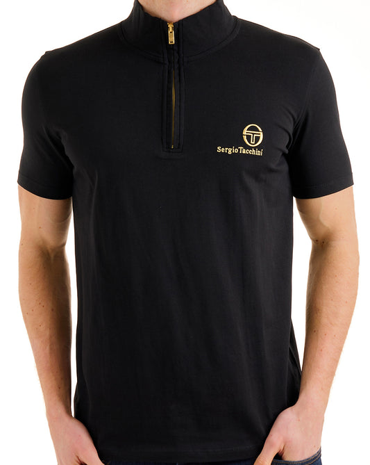 Sergio Tacchini Sergio Tacchini Daytone 1/4 Zip Top Schwarz