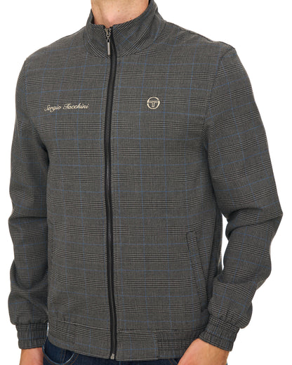Sergio Tacchini Deluca Jacket Charcoal/Black