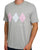 Sergio Tacchini Diamond T-Shirt Grau meliert / Rosa