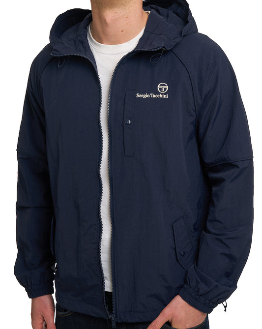 Sergio Tacchini Sergio Tacchini Hooded Jacket Navy