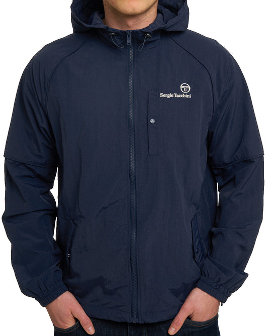 Sergio Tacchini Sergio Tacchini Hooded Jacket Navy