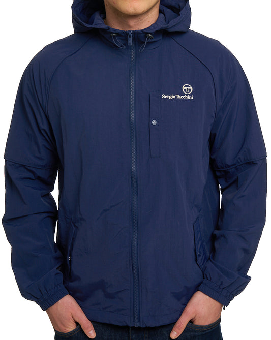Sergio Tacchini Sergio Tacchini Hooded Jacket Navy