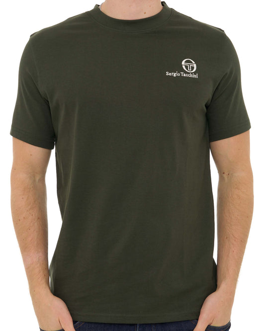 Sergio Tacchini Sergio Tacchini Felton T Shirt Dark Green