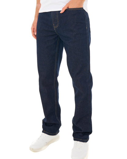 Sergio Tacchini Forza Straight Leg Jeans Dark Wash