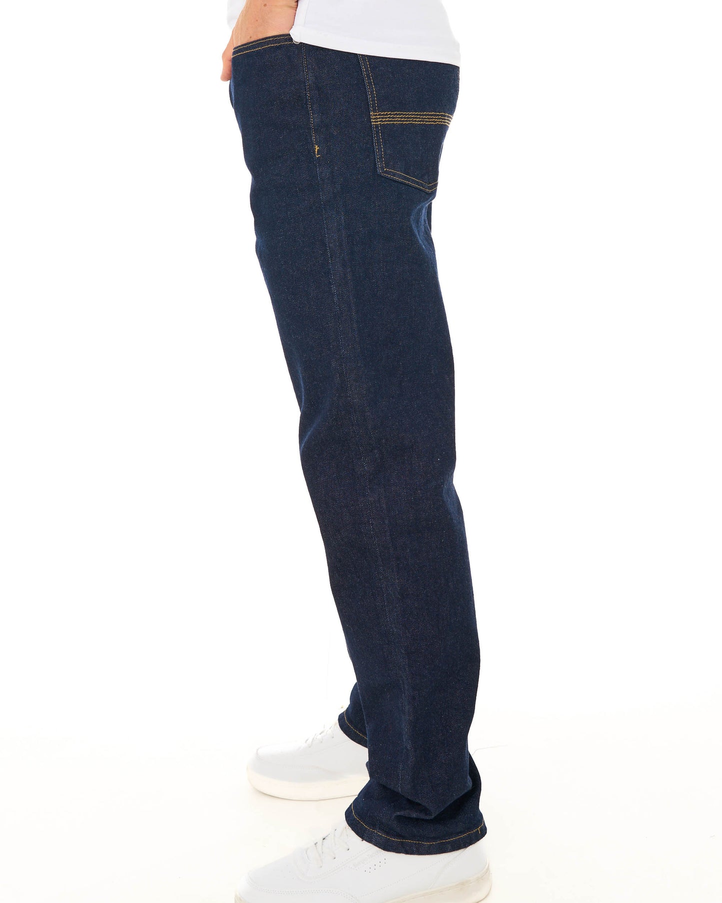 Sergio Tacchini Forza Straight Leg Jeans Dark Wash