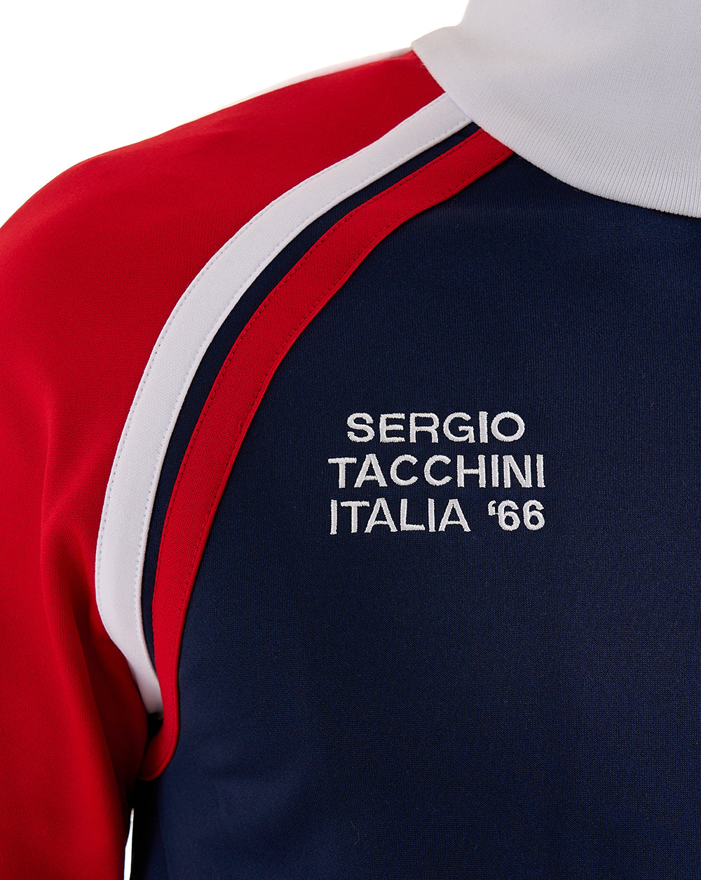 Sergio Tacchini Ghibli Davis Trainingsoberteil Marineblau/Tiefrot