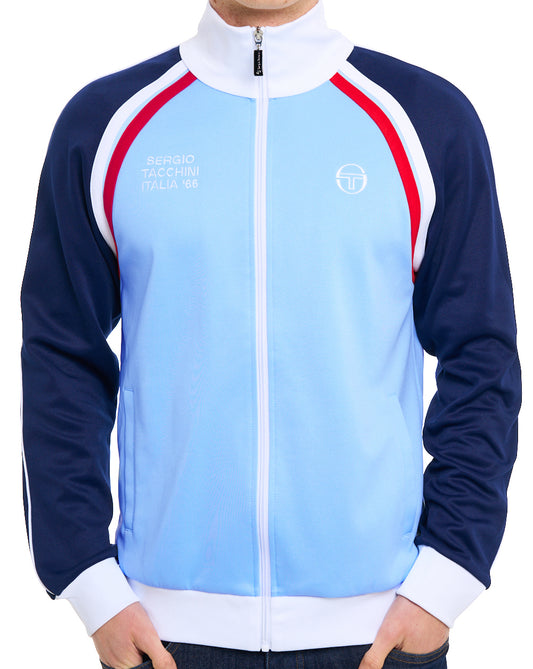 Sergio Tacchini Sergio Tacchini Ghibli Davis Track Top Himmelblau / Marineblau