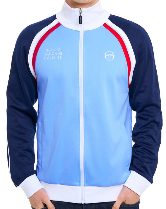 Sergio Tacchini Sergio Tacchini Ghibli Davis Track Top Himmelblau / Marineblau
