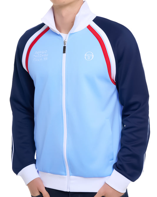 Sergio Tacchini Sergio Tacchini Ghibli Davis Track Top Himmelblau / Marineblau