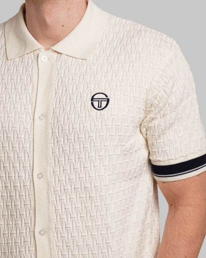 Sergio Tacchini Hendro Knit Polo Gardenia