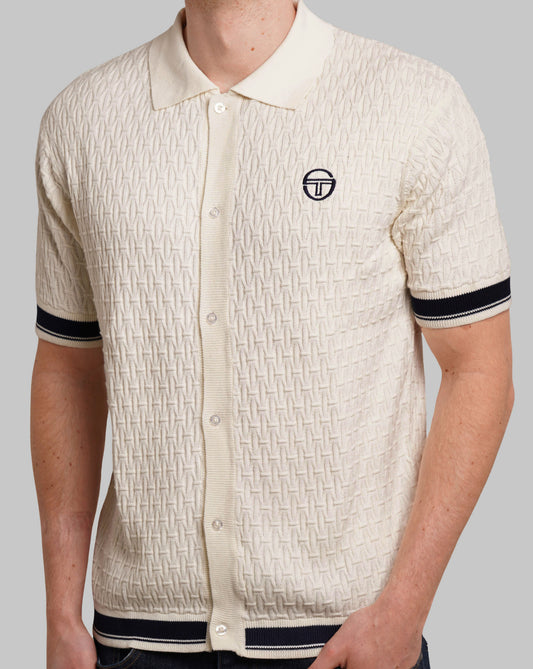 Sergio Tacchini Sergio Tacchini Hendro Knit Polo Gardenia