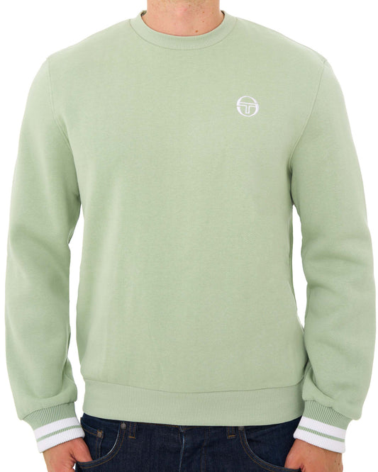 Sergio Tacchini Sergio Tacchini Logo Sweat Sage Green