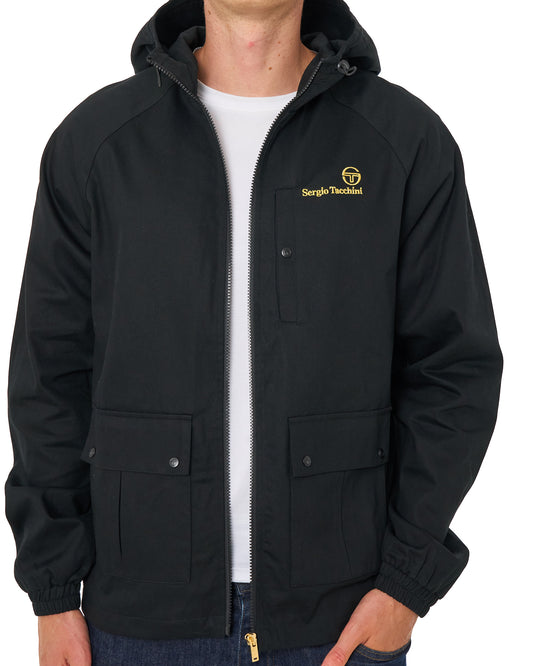 Sergio Tacchini Sergio Tacchini Moda Milano Jacket Black Gold
