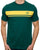 Sergio Tacchini Masters T Shirt Deep Green/Yellow