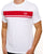 Sergio Tacchini Masters T Shirt White/Dark Red