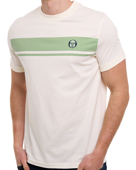 Sergio Tacchini Sergio Tacchini Masters T-Shirt Gardenie / Grün