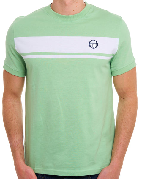 Sergio Tacchini Masters T-Shirt, weich, grün, weiß