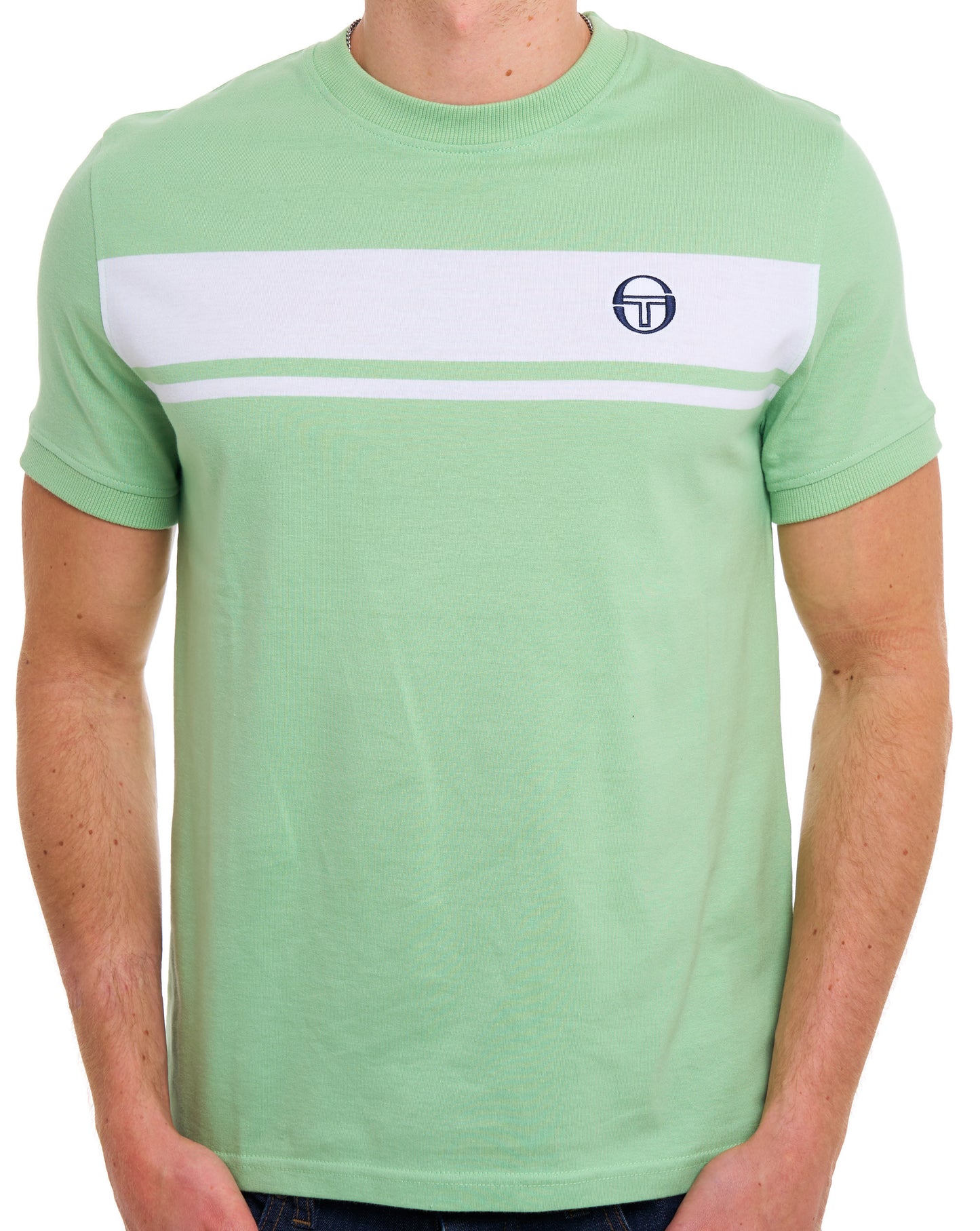 Sergio Tacchini Masters T-Shirt, weich, grün, weiß