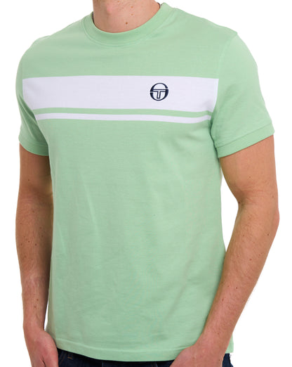 Sergio Tacchini Masters T-Shirt, weich, grün, weiß