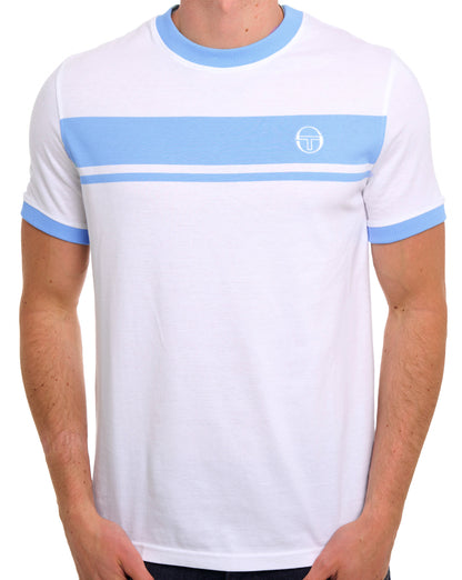 Sergio Tacchini Masters T-Shirt Weiß Himmel