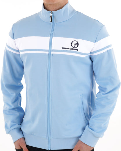 Sergio Tacchini Masters Track Top Himmelblau/Weiß