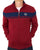 Sergio Tacchini Masters Track Top Merlot/Navy Blue