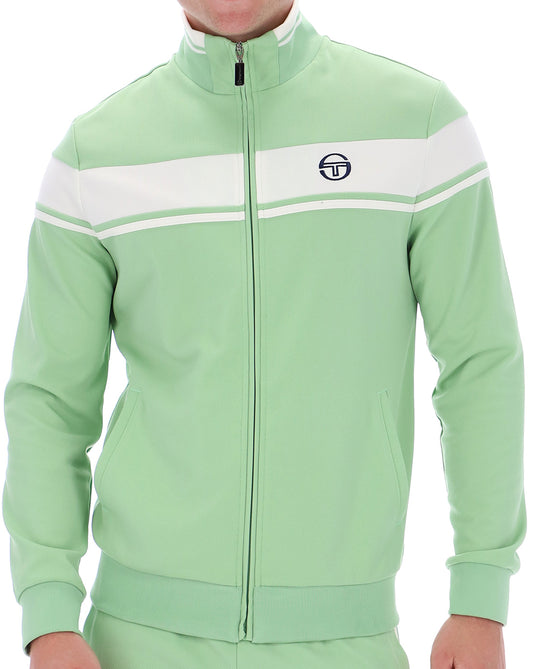 Sergio Tacchini Masters Track Top Grün/Gardenia