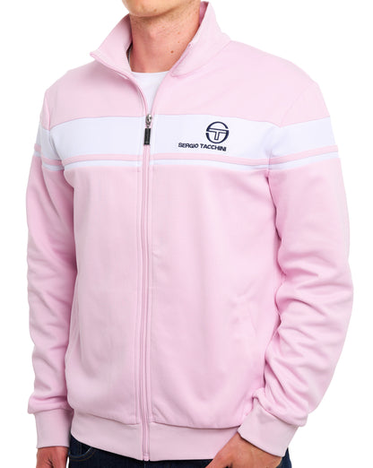 Sergio Tacchini Masters Trainingsjacke Pink/Weiß
