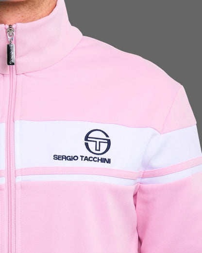 Sergio Tacchini Masters Trainingsjacke Pink/Weiß