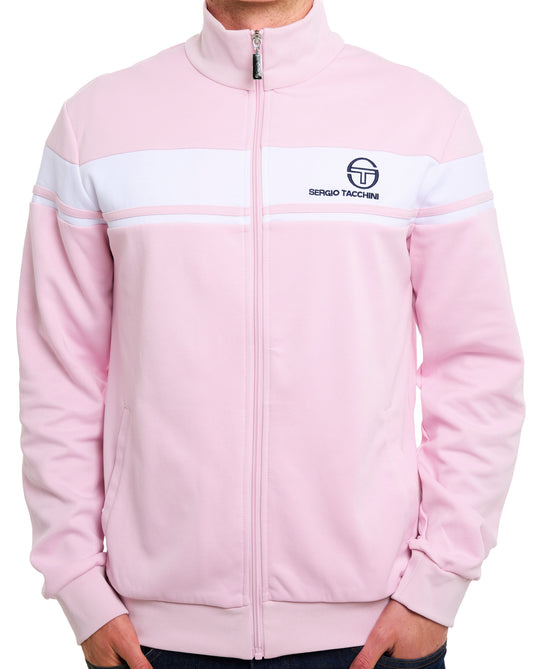 Sergio Tacchini Sergio Tacchini Masters Trainingsjacke Pink/Weiß