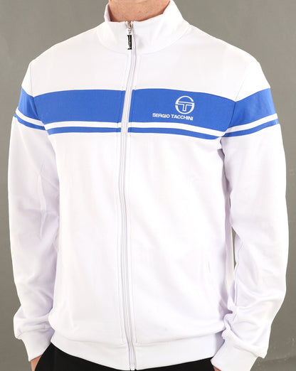 Sergio Tacchini Masters Trainingsjacke Weiß/Blau