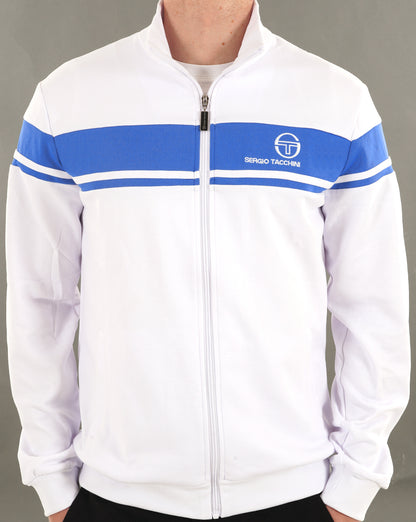 Sergio Tacchini Masters Trainingsjacke Weiß/Blau