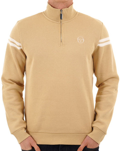 Sergio Tacchini Maurizio 1/4 Zip Sweat Sand