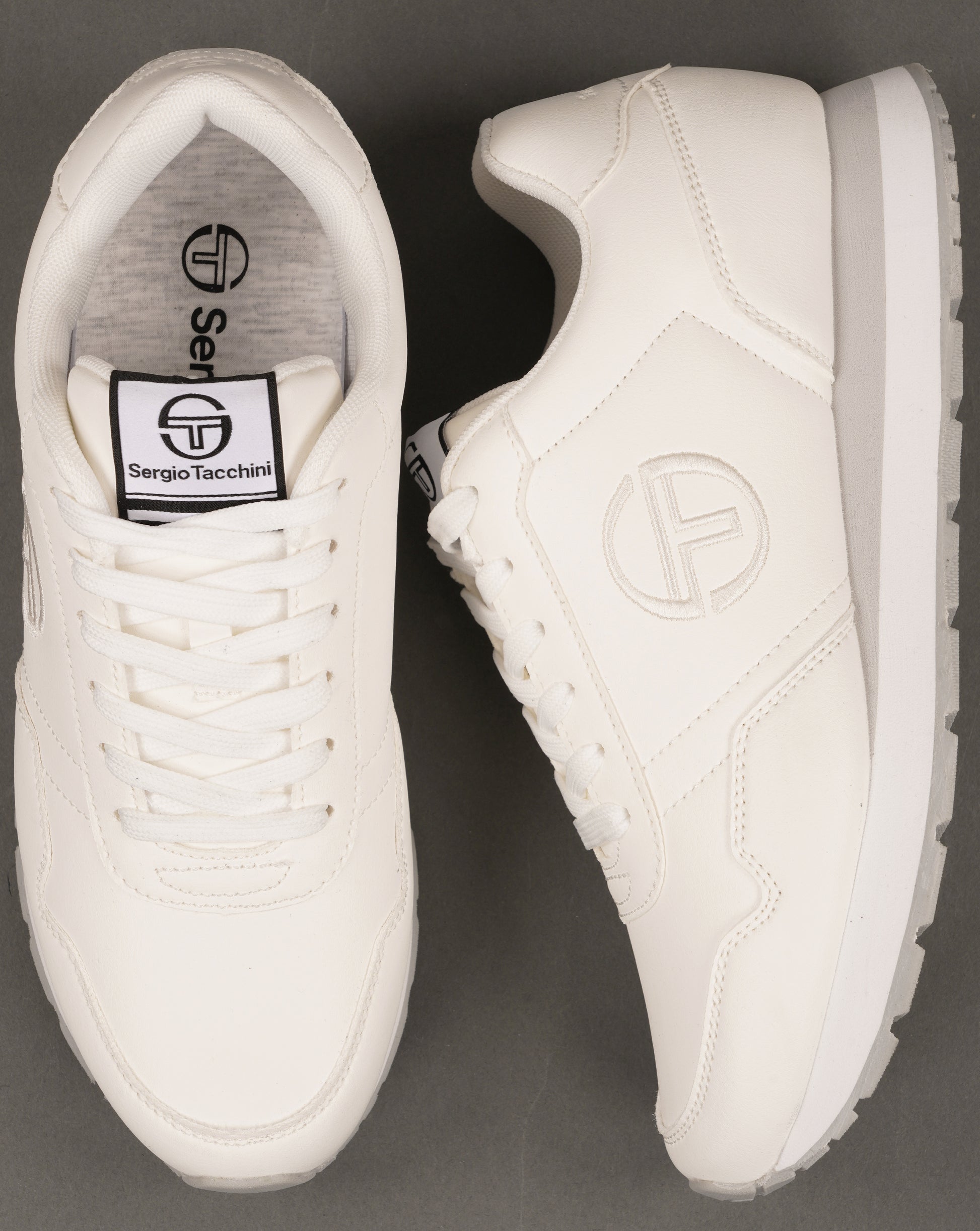 Sergio Tacchini Mile LTX Trainers Total White