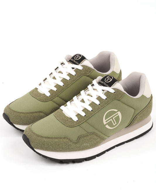Sergio Tacchini Sergio Tacchini Mile Mix Trainers Light Khaki/Off White