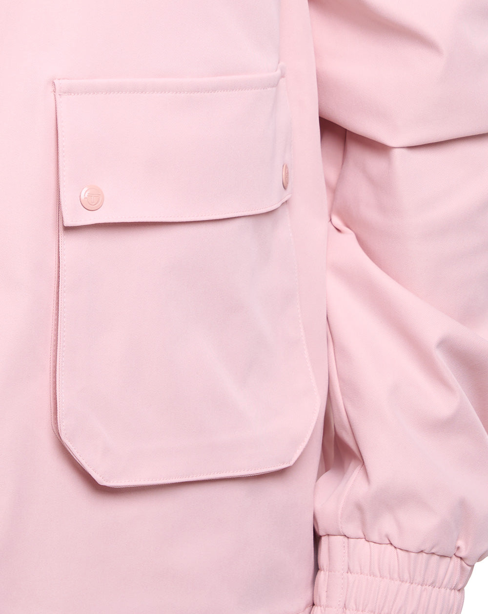 Sergio Tacchini Hooded Casual Jacket Soft Pink Rose