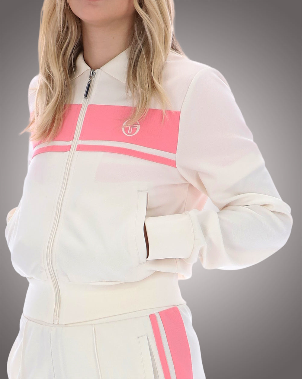 Sergio Tacchini Miss Masters Trainingsjacke Gardenia/Rosa