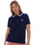 Sergio Tacchini Miss Milana Knitted Polo Navy Blue