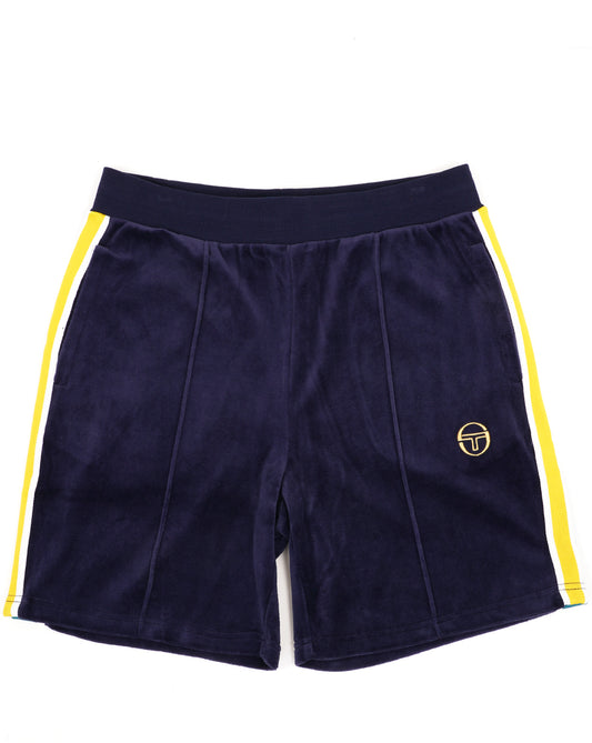 Sergio Tacchini Sergio Tacchini Monte Velour Shorts Navy Blue